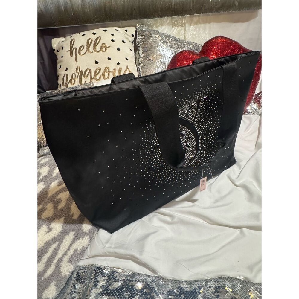 NWT VS victoria secret Logo Bling/ Tote - Picture 2 of 11